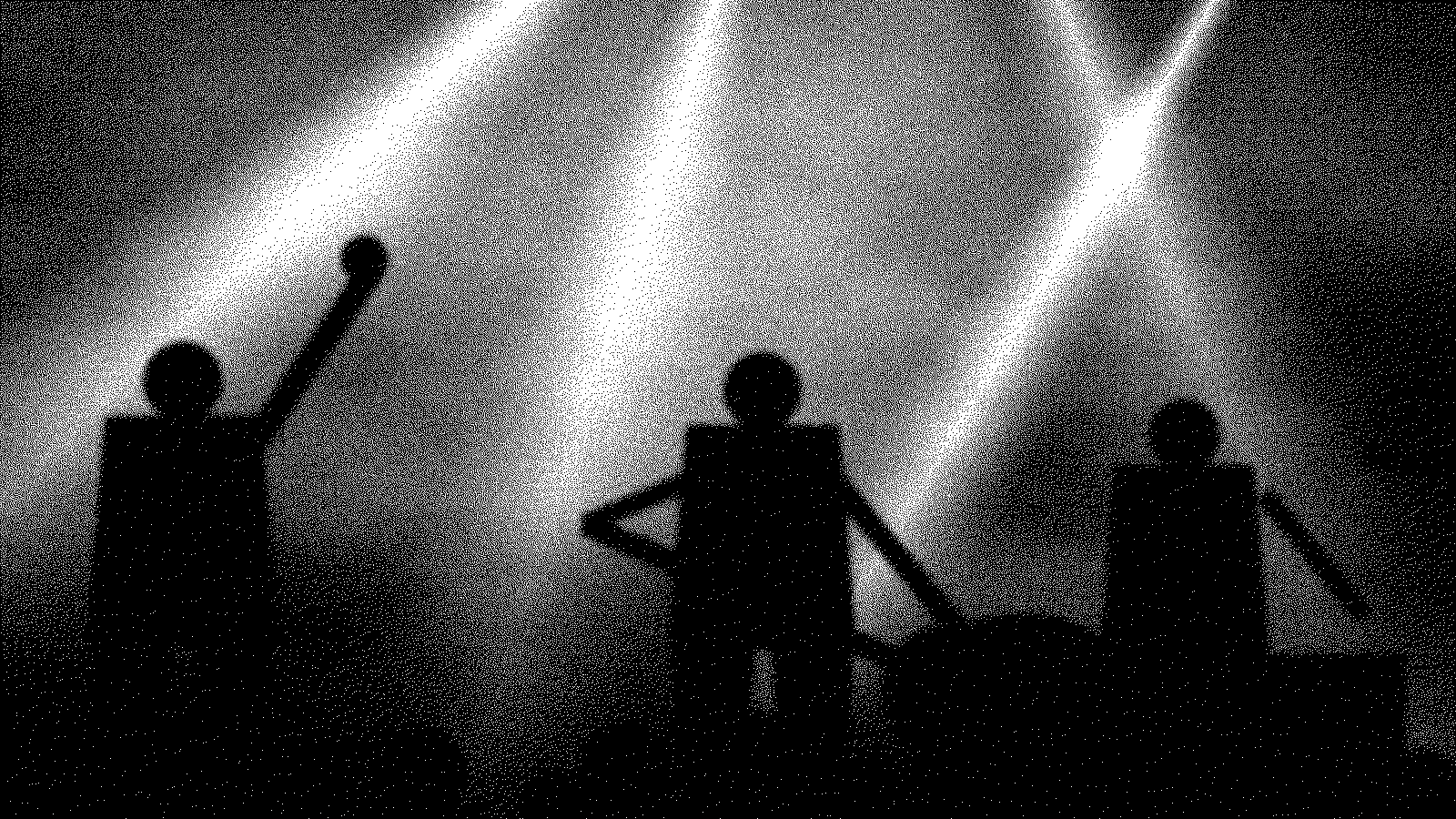 La banda tocando en vivo